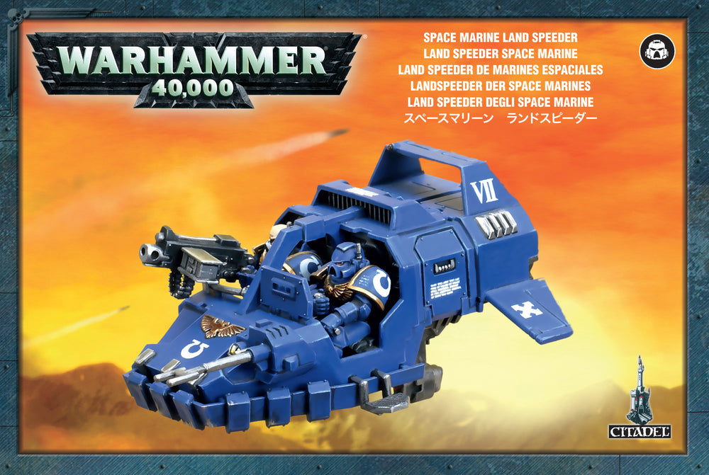 Space Marines Land Speeder