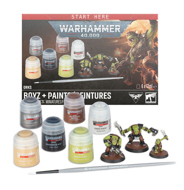 Orks + Paints