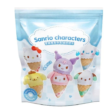 Moetch Sanrio Characters Ice Cream Cone Series Plush Relaxing Toy Blind Bag