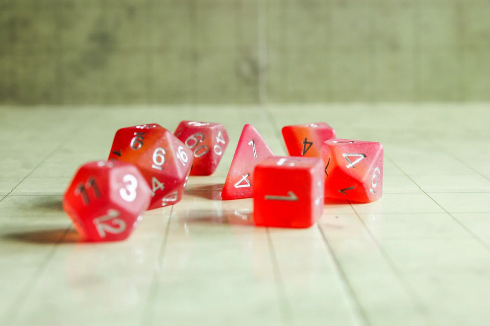 MDG: Lesbian Flag Dice Set