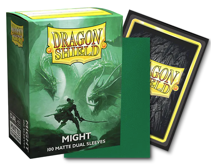 Dragon Shield Matte Dual Sleeves: Might