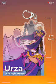 Keychain: MTG Acrylic Commanders- Urza, Lord High Artificer