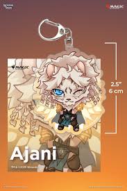 Keychain: MTG Acrylic Commanders- Ajani