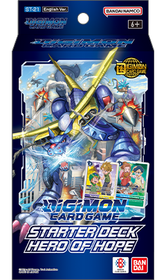 DIGIMON CARD GAME: STARTER DECK: HERO OF HOPE [ST-21]