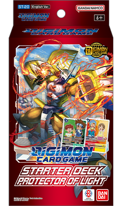 DIGIMON CARD GAME: STARTER DECK: PROTECTOR OF LIGHT [ST-20]