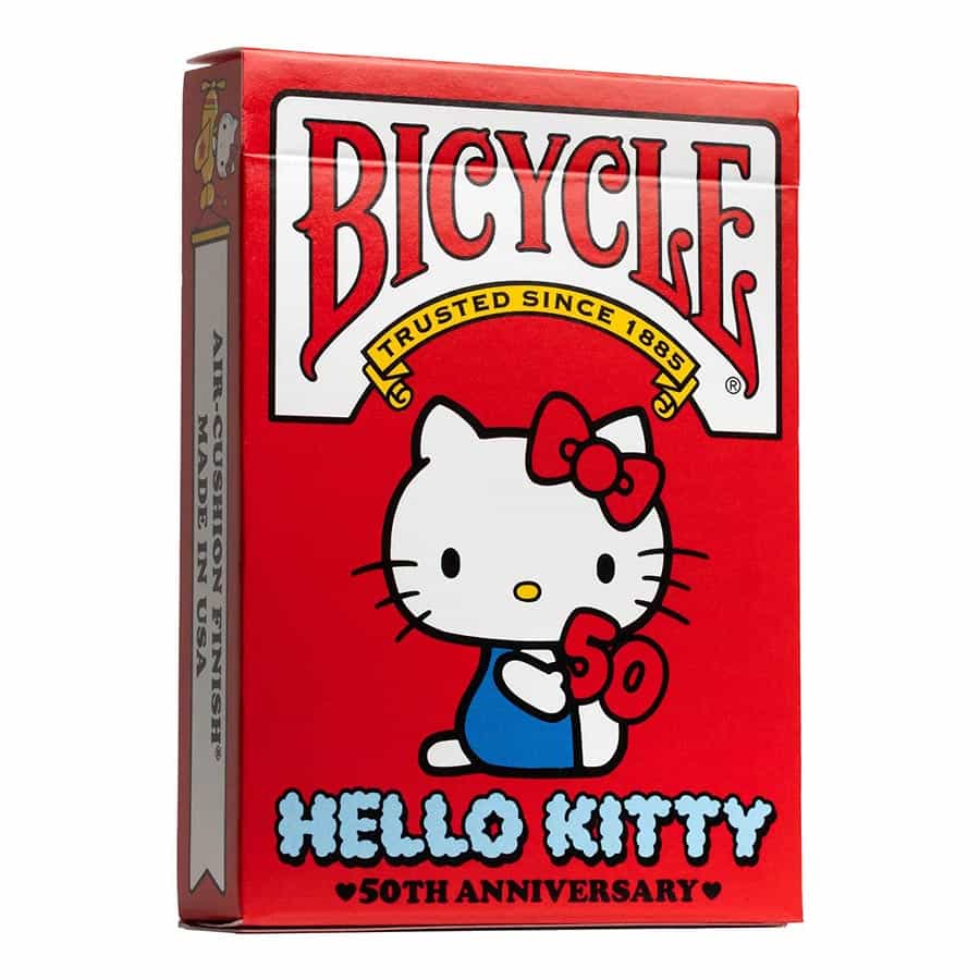 BICYCLE PLAYING CARDS: HELLO KITTY 50TH ANNIVERSARY