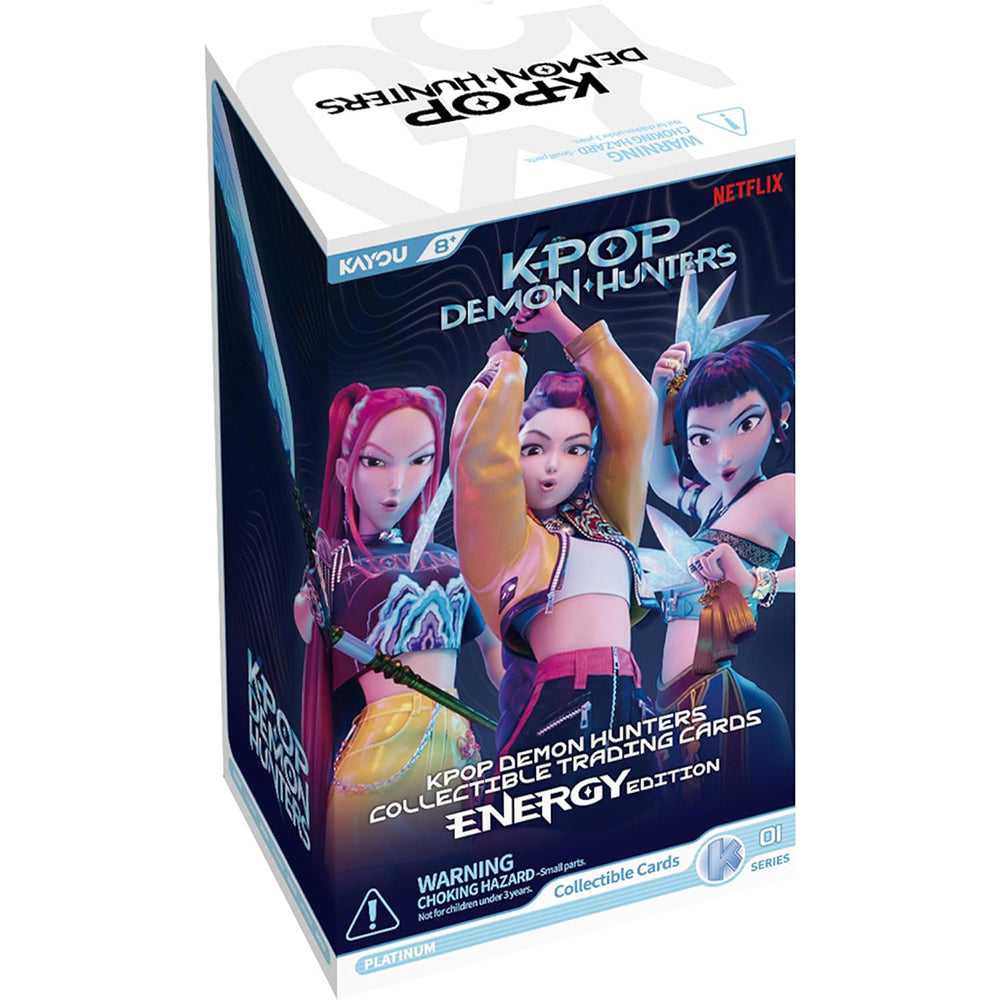 KPop Demon Hunters World Tour Collectible Cards - Energy Edition Series 1-A Booster Display