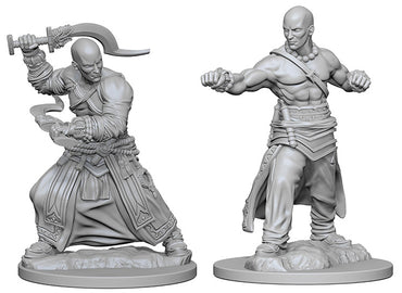 Pathfinder Deep Cuts Unpainted Miniatures: W01 Human Male Monk
