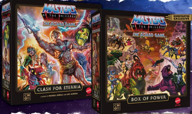 Masters Of the Universe Clash for Eternia + Box of Power