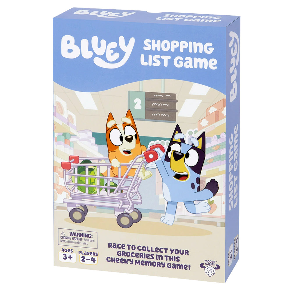 Bluey - Shopping List Game