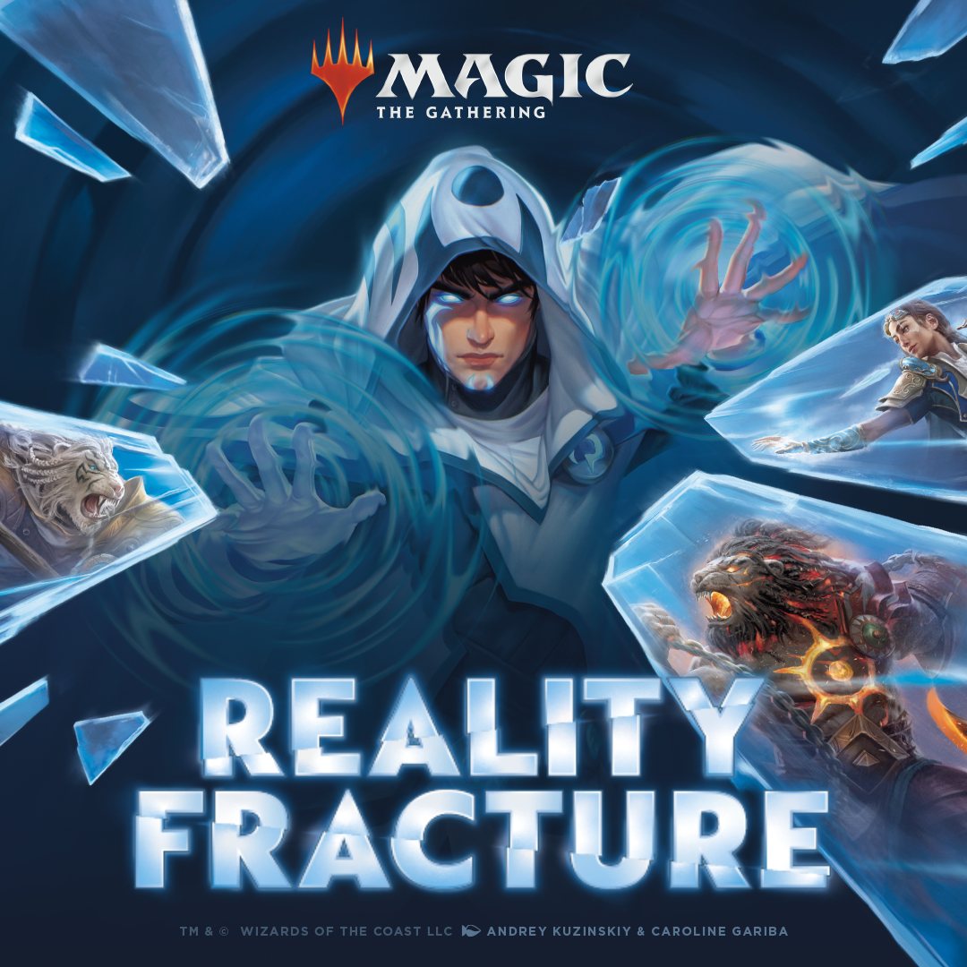 Magic: The Gathering — Reality Fracture set key art featuring Jace