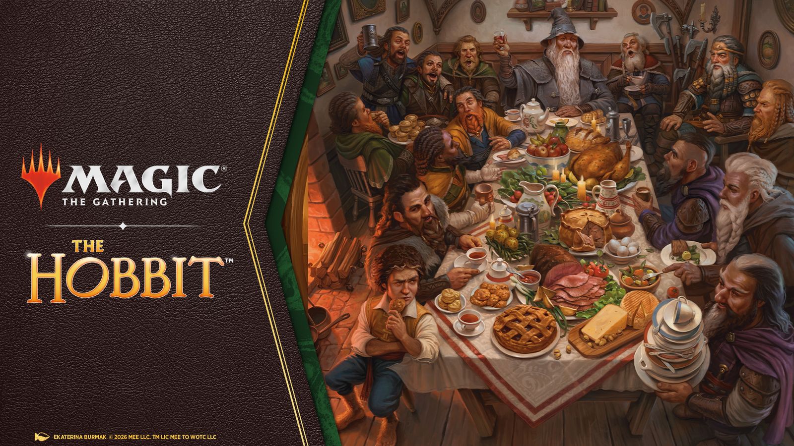 Magic: The Gathering — The Hobbit set key art