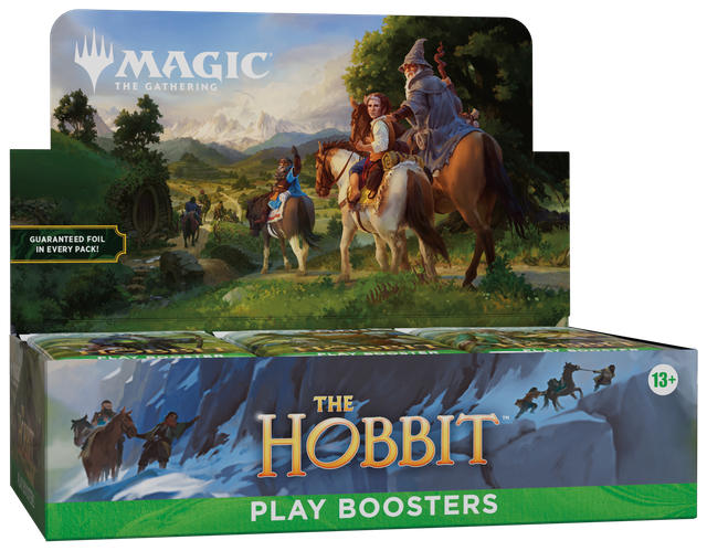 The Hobbit MTG Play Booster display box