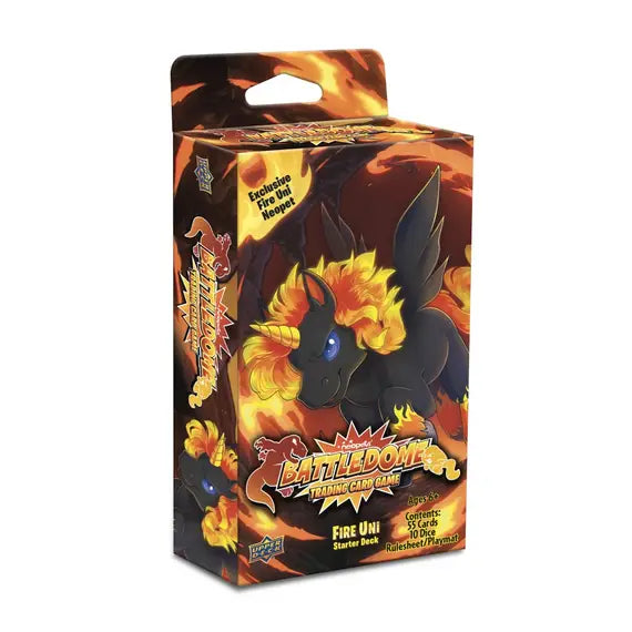 Neopets Battledome Starter Deck Fire Uni