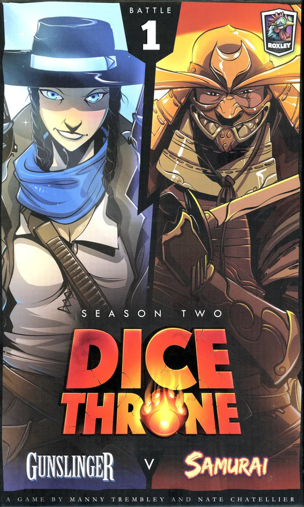 Dice Throne: Season 2 - Box 1 - Gunslinger vs Samurai