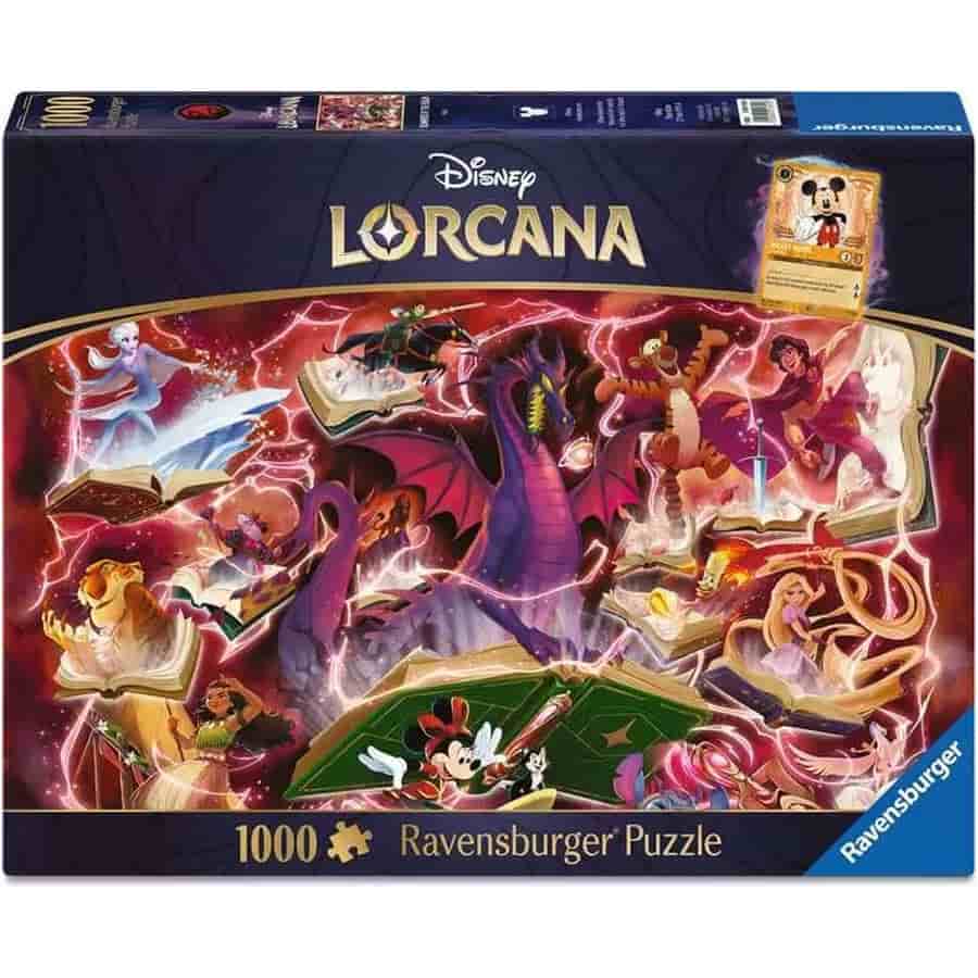 Disney Lorcana: Glimmers Of The Realm Puzzle: Ruby (1000PC)