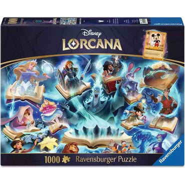 Disney Lorcana: Glimmers Of The Realm Puzzle: Sapphire (1000PC)