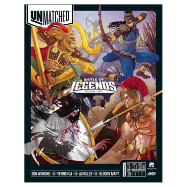 Unmatched: Battle of Legends Vol  - Sun Wukong, Yennega, Achilles & Bloody Mary