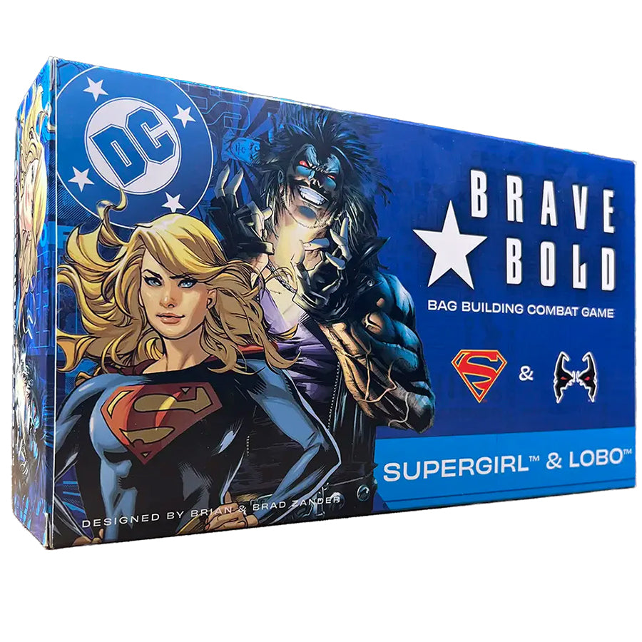 BRAVE AND BOLD: SUPERGIRL AND LOBO 2 PLAYER SET