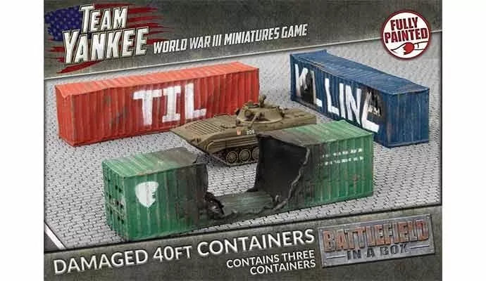 Modern: 40ft Shipping Containers (x3)