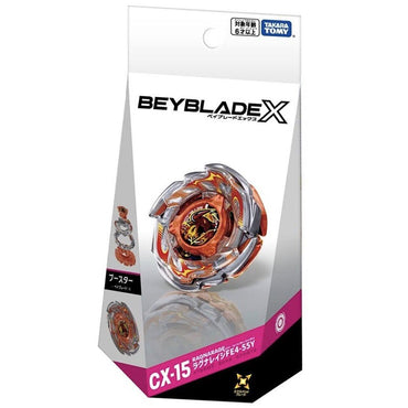 Takara Tomy Beyblade X CX-15 - RagnaRage E 4-55Y Booster