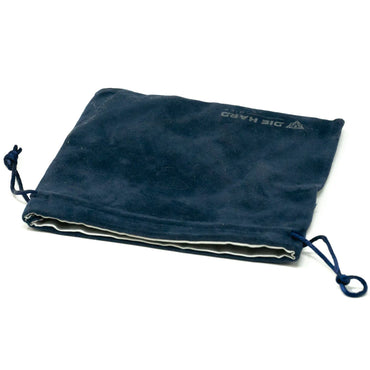 Die Hard: Velvet Dice Bag - Medium Navy Blue