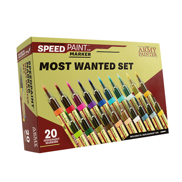 Speedpaint Markers: Most Wanted Set (20 Markers)