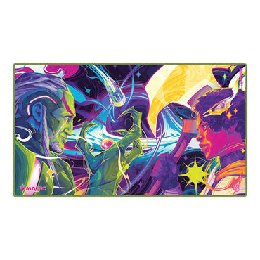 MAGIC THE GATHERING: ULTIMATE GUARD PLAYMAT: EOE EDGE OF ETERNITIES: HALIYA AND TEZZERET