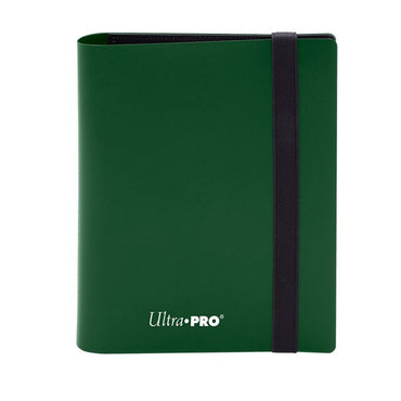 ULTRA PRO: ECLIPSE 4 POCKET PRO-BINDER - FOREST GREEN