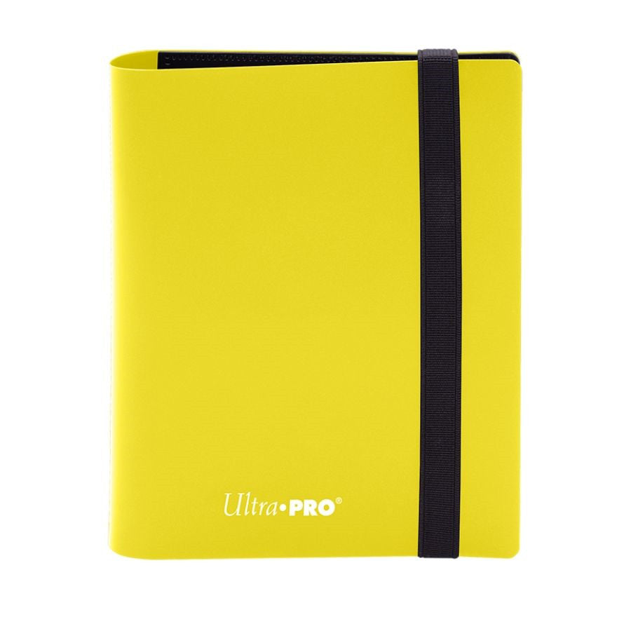 ULTRA PRO: ECLIPSE 4 POCKET PRO-BINDER - LEMON YELLOW