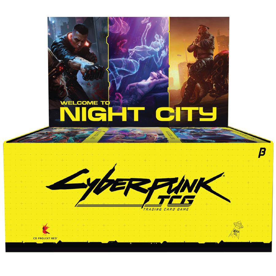 Cyberpunk TCG Beta Edition Booster Box, 36 packs