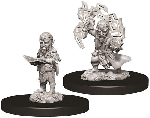 Pathfinder Deep Cuts Unpainted Miniatures: W09 Male Gnome Sorcerer