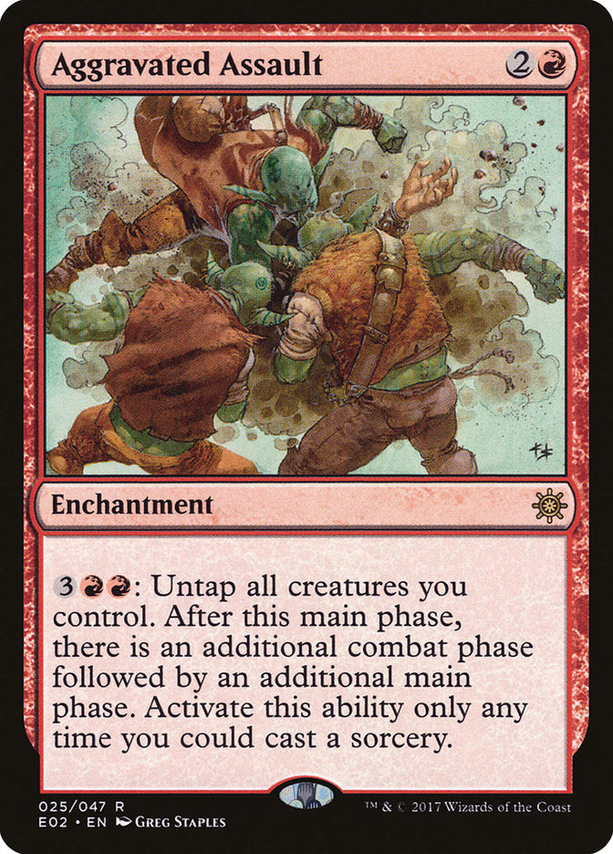 Aggravated Assault [Explorers of Ixalan]