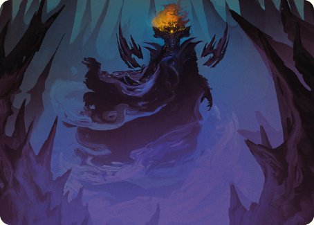 Sauron, the Necromancer Art Card [The Lord of the Rings: Tales of Midd Sauron, the Necromancer Art Card [The Lord of the Rings: Tales of Midd