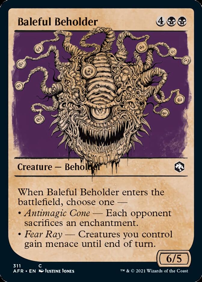 beholder mtg card Magic the Gathering, Secret Lair: Death Is In The Eyes of the Beholder –  Card Monster Games main image 1
