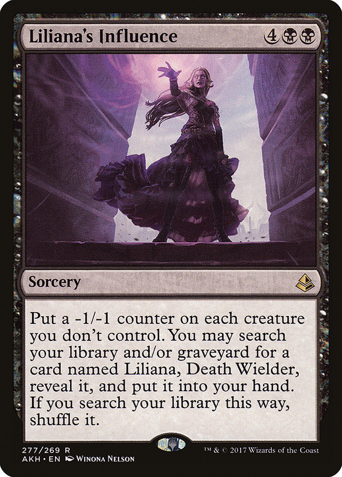 liliana mtg cards Liliana, Death's Majesty