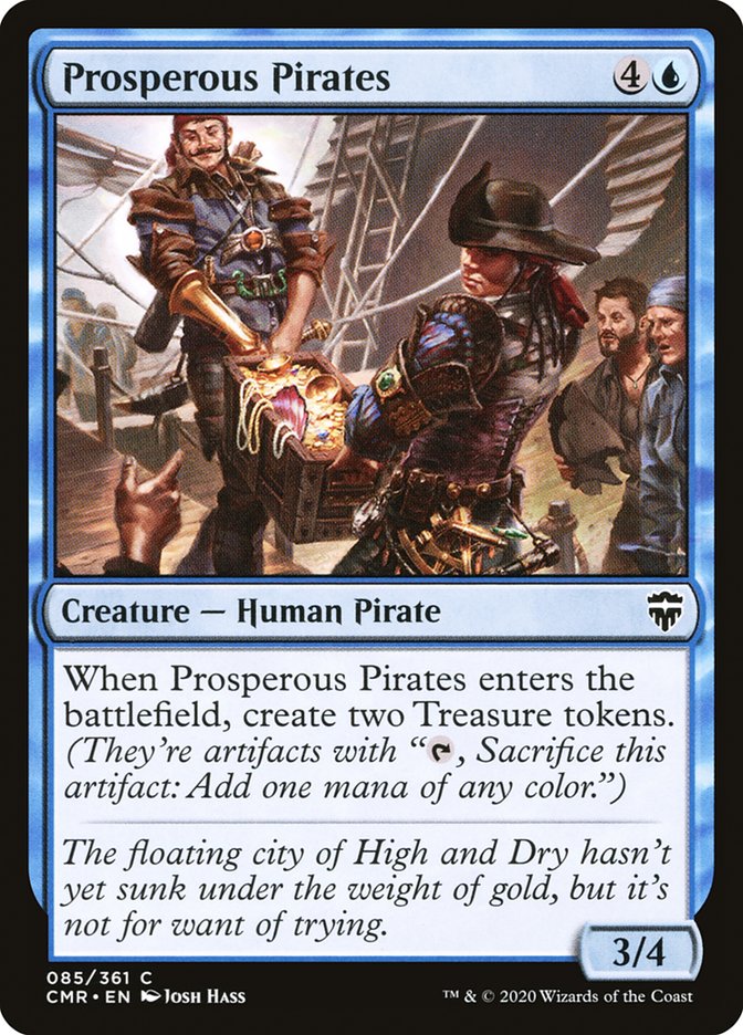 pirate mtg cards Prosperous Pirates [Commander Legends]