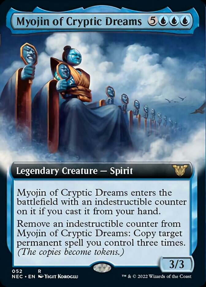 Myojin of Cryptic Dreams (Extended Art) [Kamigawa: Neon Dynasty Comman Myojin of Cryptic Dreams (Extended Art) [Kamigawa: Neon Dynasty Comman