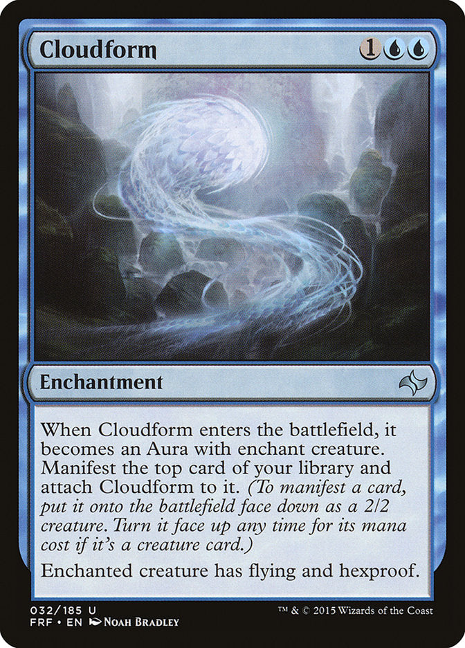 mtg fate reforged cards Cloudform [Fate Reforged]