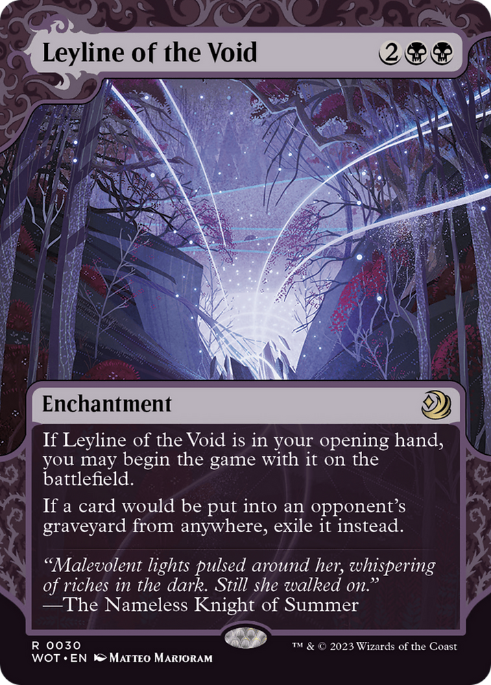 mtg void cards Leyline of the Proxy Liquid Luck Mint / near mint condition trading card Leyline of the Void [Wilds