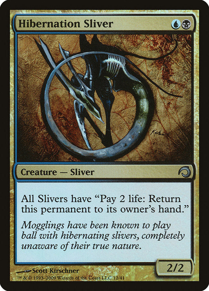 mtg all sliver cards Hibernation Sliver [Premium Deck Series: Slivers]