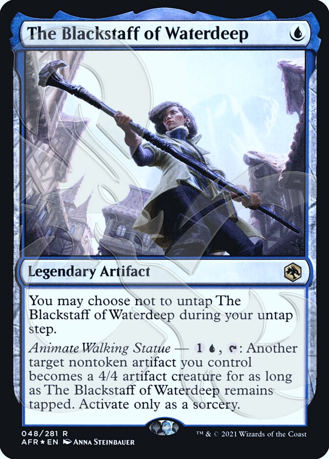 The Blackstaff of Waterdeep (Ampersand Promo) [Dungeons & Dragons: Adv The Blackstaff of Waterdeep (Ampersand Promo) [Dungeons & Dragons: Adv