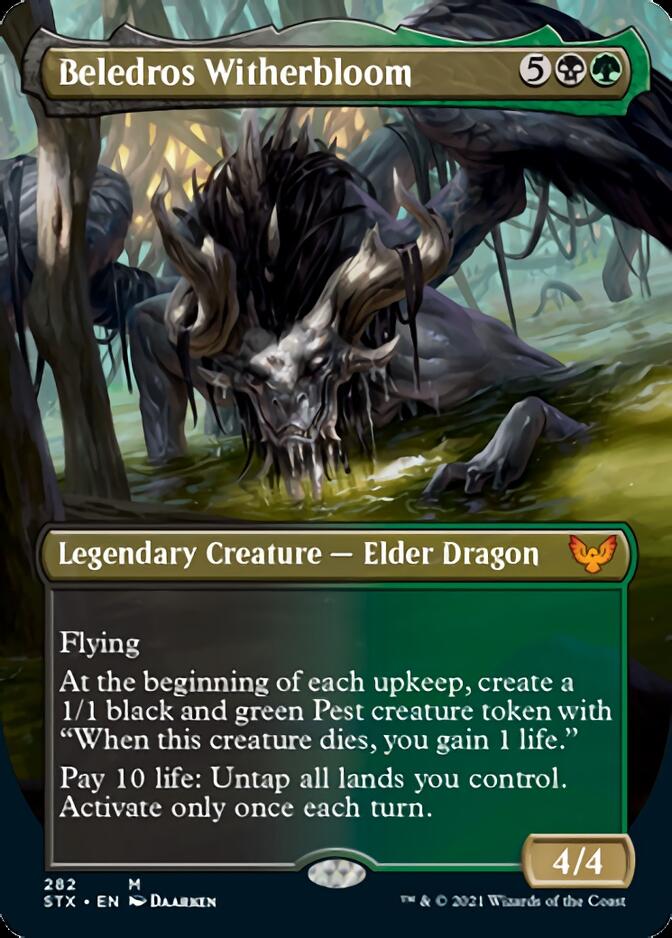 mtg witherbloom cards Commander 2021 Deck deathtouch Instant and sorcery spells you cast have affinity for creatures. Commander 2021 Spoilers: Witherbloom Witchcraft