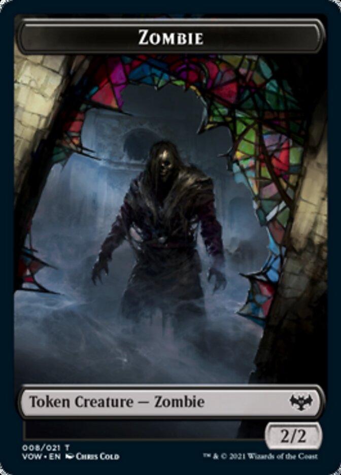 mtg zombie token cards Zombie #18 Decayed TCG Token Custom Altered