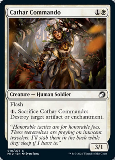 Cathar Commando [Innistrad: Midnight Hunt]