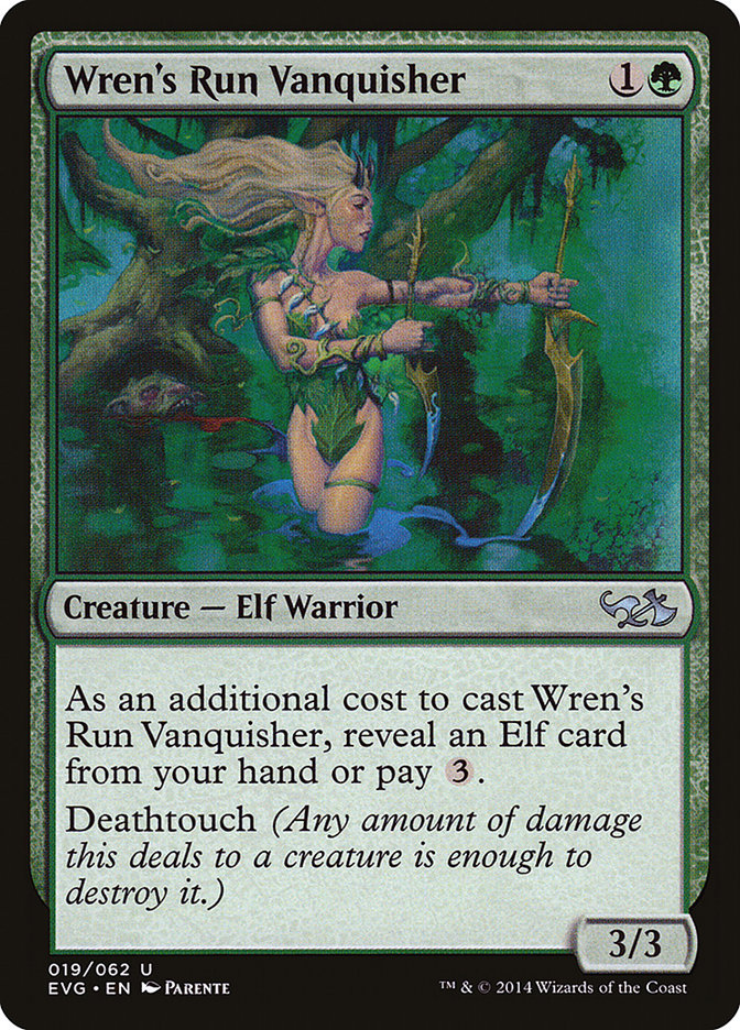 Wren's Run Vanquisher (Elves vs. Goblins) [Duel Decks Anthology]