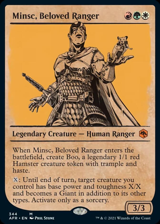 Minsc, Beloved Ranger (Showcase) [Dungeons & Dragons: Adventures in th