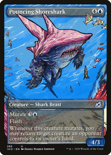card shark mtg Magic The Gathering - Outlaws of Thunder Junction - Loan Mint / near mint condition trading card Voracious Greatshark Ikoria: Lair