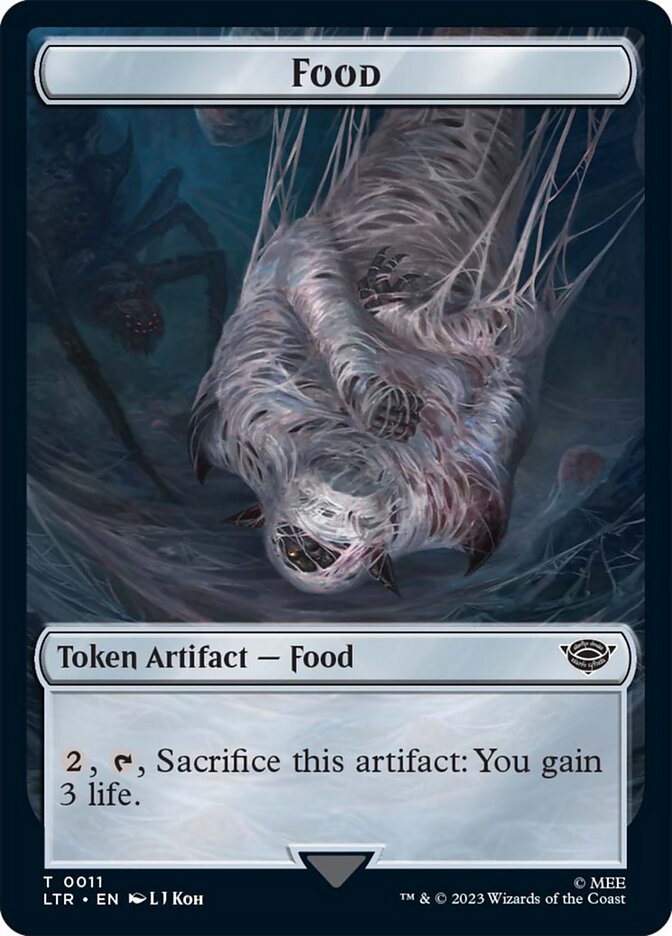 food token cards mtg I Ranked EVERY on a Tier List You gain 3 life Hurska Sweet-Tooth Commander Deck Food