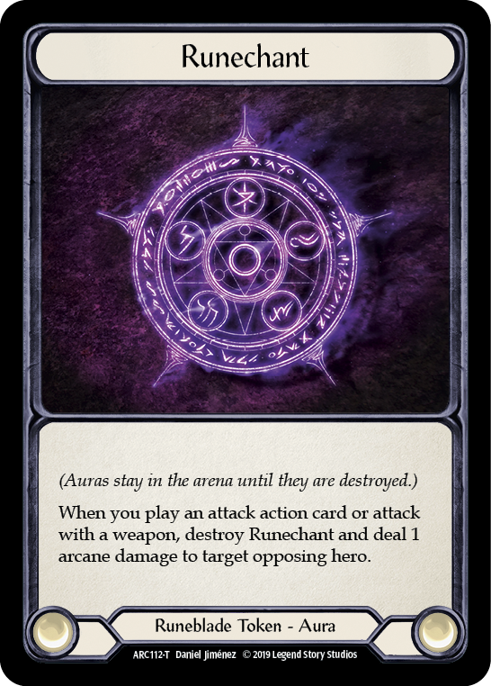 Runechant // Crucible of Aetherweave [ARC112-T // ARC115-T] (Arcane Ri